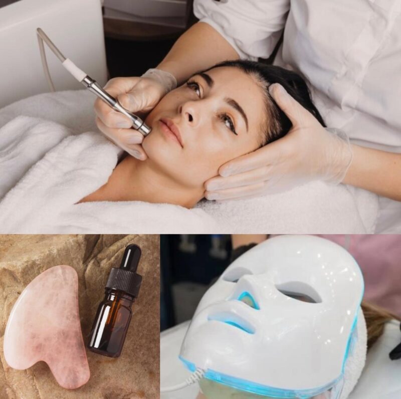 Diamond Facial + Guasha RF Serum + PDT