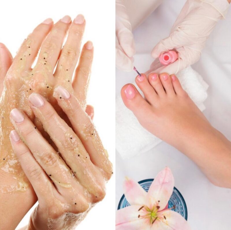 Menicure + Pedicure