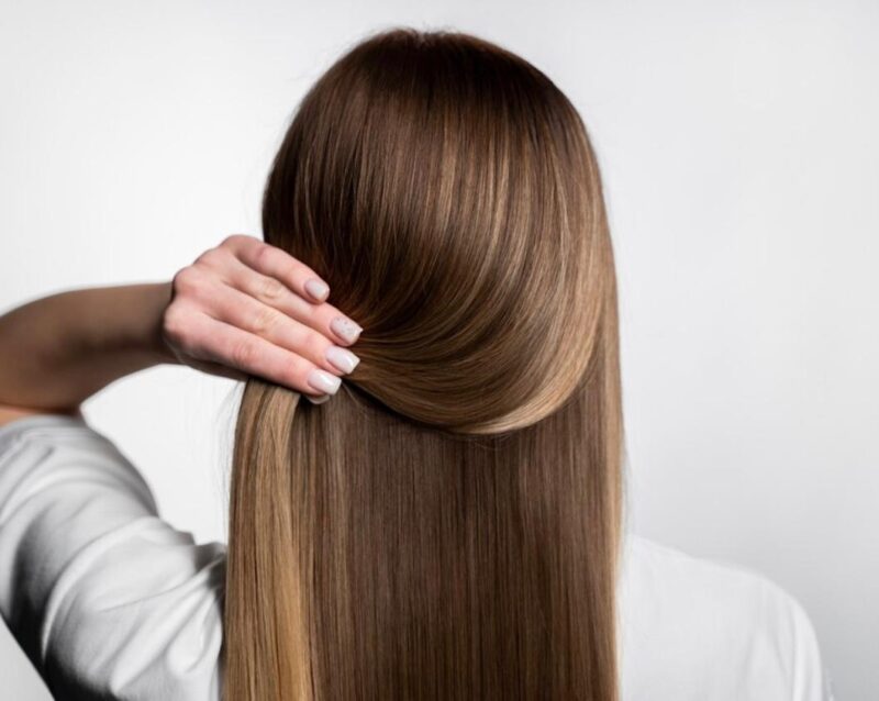 Hair keratin treatment + vitamin